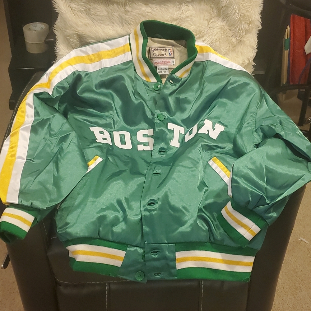 NBA Boston Celtics Bomber sz56